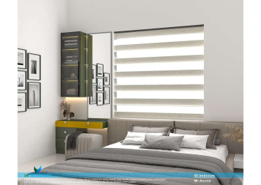 VC Interiors | The Best interior designer in Trivandrum | Projects  Client - Anoop Bedroom