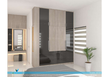 VC Interiors | The Best interior designer in Trivandrum | Projects  Client - Anoop bedroom wardrobe