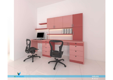 VC Interiors | The Best interior designer in Trivandrum | Projects  Client - Anoop work unit