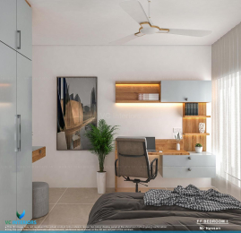 VC Interiors |  simple bedroom designers in trivandrumdressing-unit