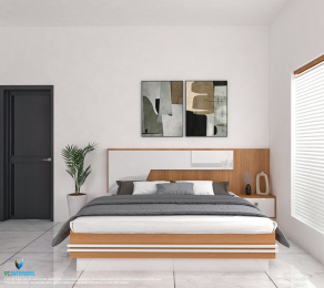 VC Interiors |  simple bedroom designers in trivandrumdressing-unit