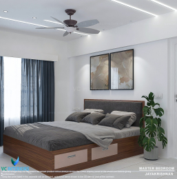 VC Interiors |  simple bedroom designers in trivandrumdressing-unit