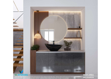 VC Interiors | The Best interior designer in Trivandrum | Projects Client MR.SHARON15