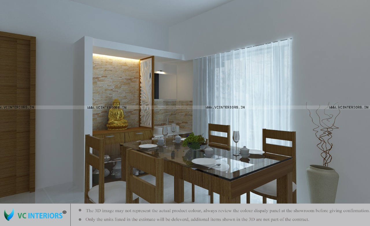 VC Interiors | Dining Room interior designer in trivandrum