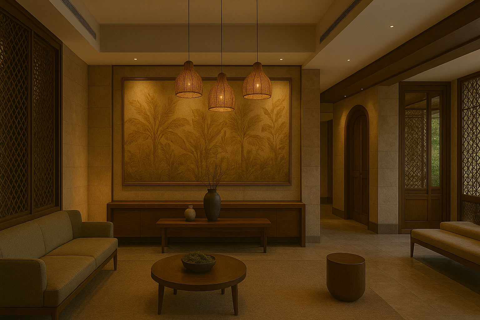 Hotel Interior Design in Trivandrum