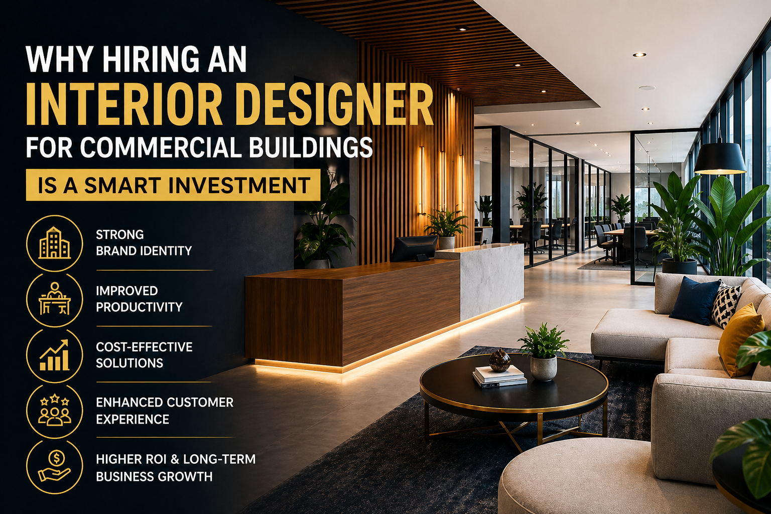 Interior Designer for Commercial Buildings