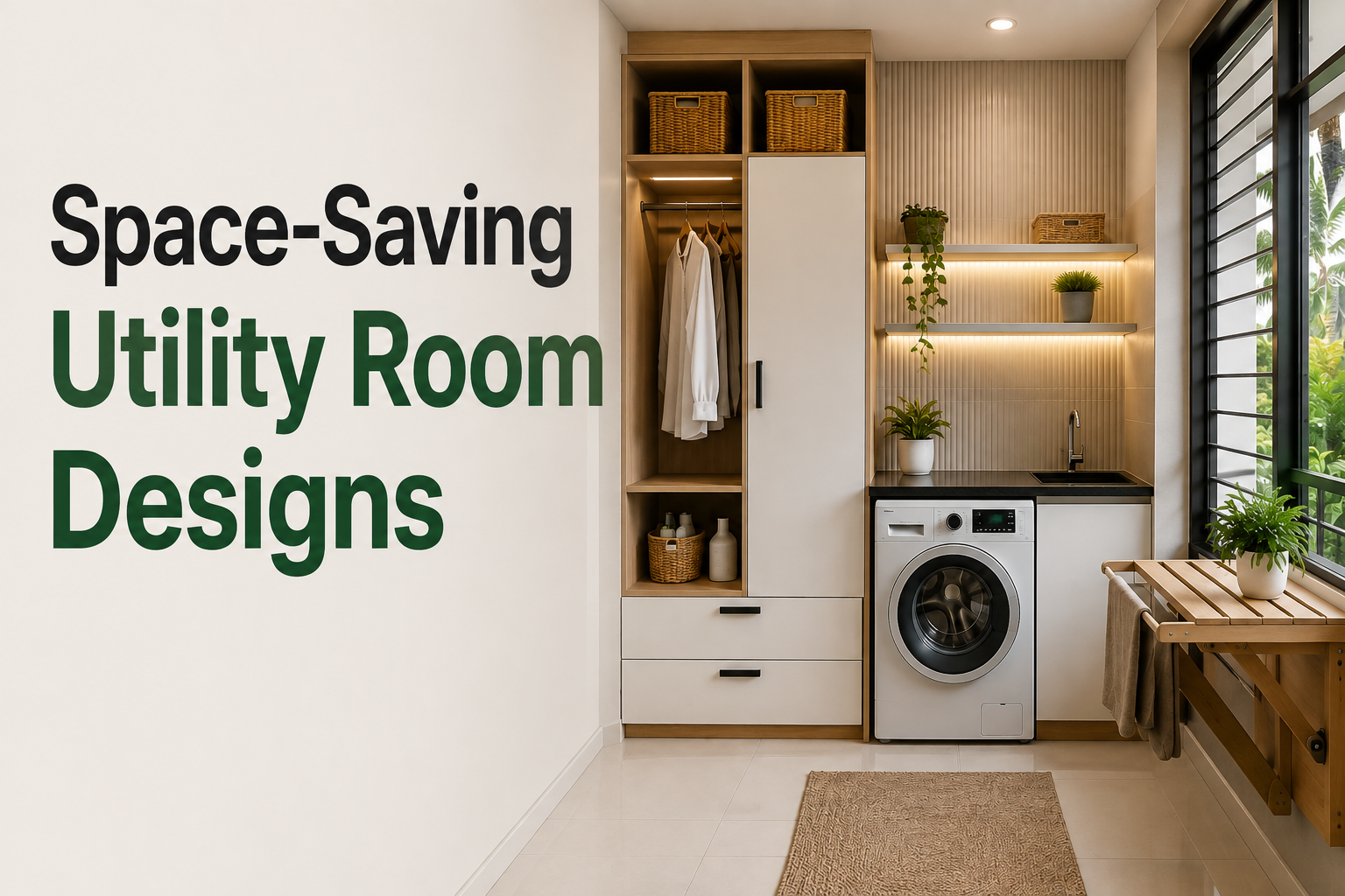 Space-Saving Utility Room Designs for Kerala Apartments